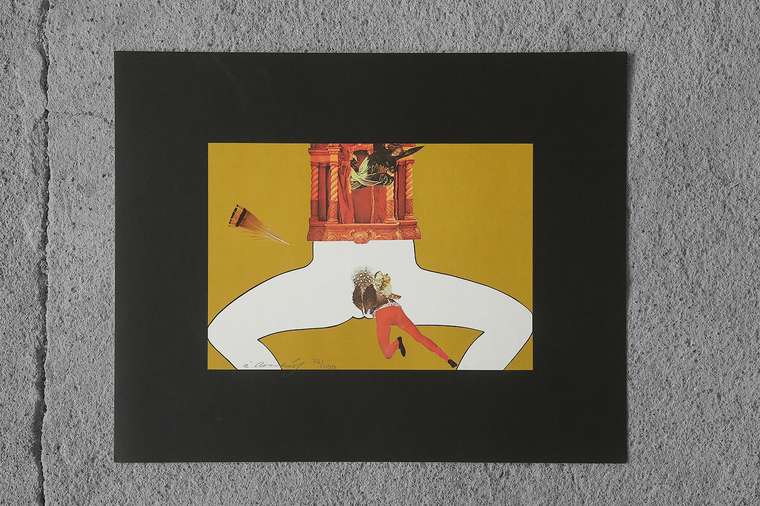 Åke Arenhill, Tio visor i bild om den förlorade sinnligheten, Collection of 10 lithographs