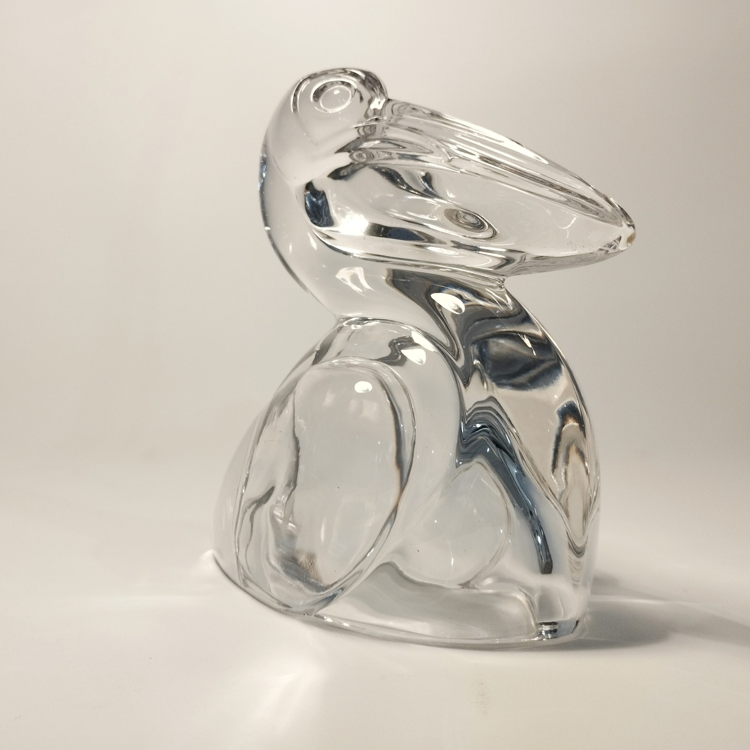 Vintage Villeroy and Boch crystal pelican