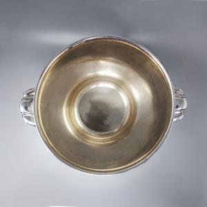 1950s Gorgeous Ice Bucket by Christofle in Silver Plated. Made in France