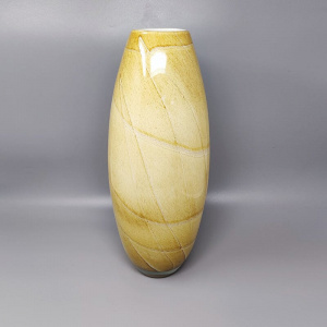 1970s Gorgeous Pair of Vases in Murano Glass by Enrico Coveri. Made in Italy