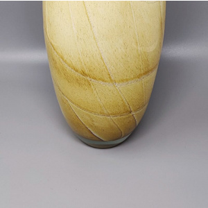 1970s Gorgeous Pair of Vases in Murano Glass by Enrico Coveri. Made in Italy