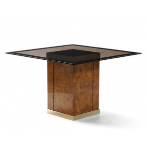 Dining Room Table attributed to Jean Claude Mahey for Roche Bobois, 1980s
