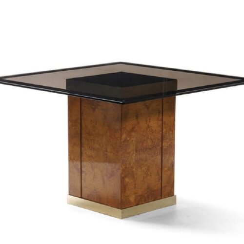 Dining Room Table attributed to Jean Claude Mahey for Roche Bobois, 1980s