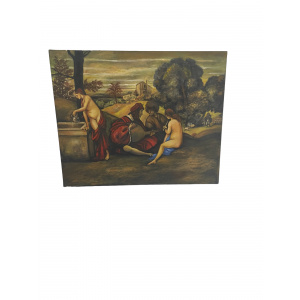 vintage old master painting after Titian