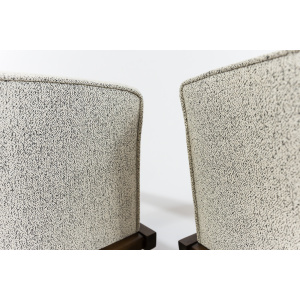 Pair Of Beige Mid Century Armchairs, Poland, 1960's