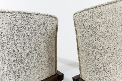 Pair Of Beige Mid Century Armchairs, Poland, 1960's - Image 21
