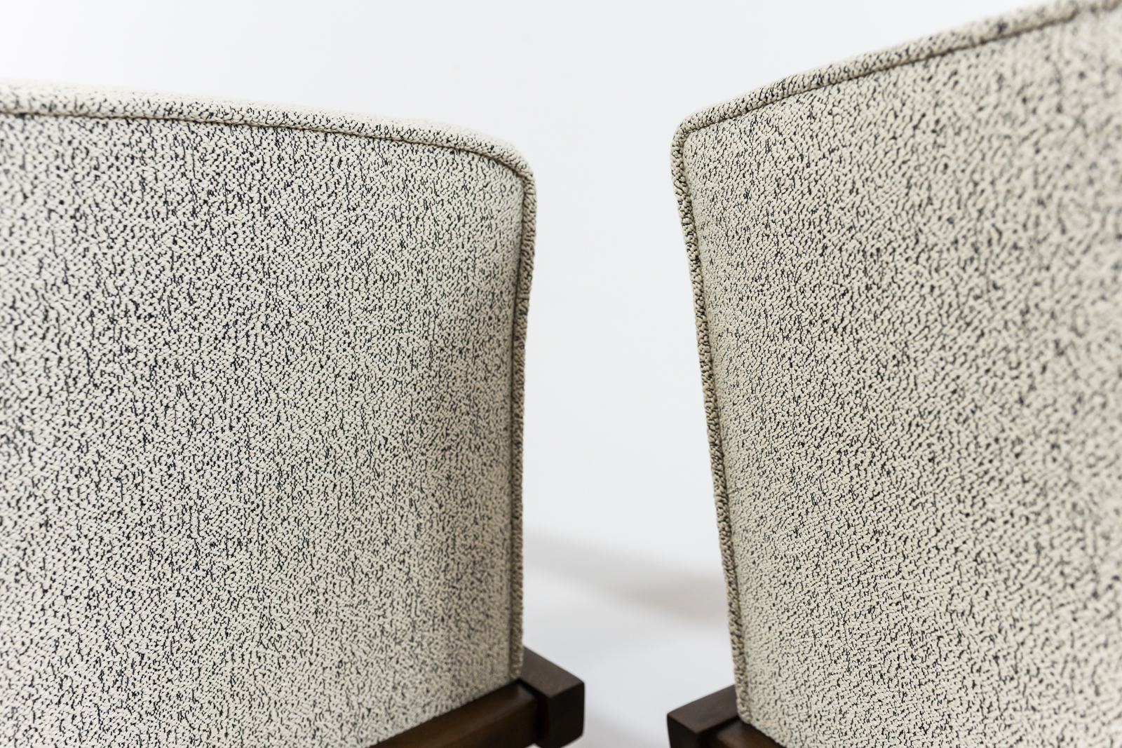 Pair Of Beige Mid Century Armchairs, Poland, 1960's