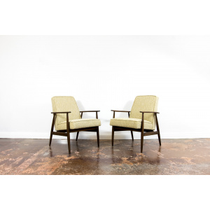 Pair of Armchairs "Type 300 190" By H. Lis, Poland, 1960s