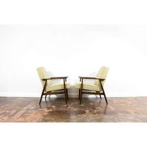 Pair of Armchairs "Type 300 190" By H. Lis, Poland, 1960s