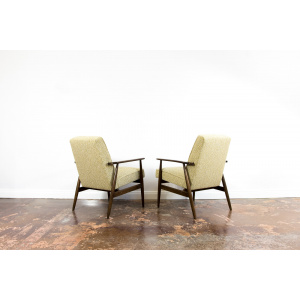 Pair of Armchairs "Type 300 190" By H. Lis, Poland, 1960s