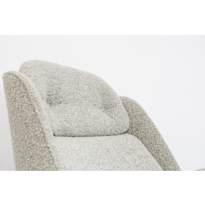 Swivel Chair "B7041" by Radomsko In Bouclé, Poland, 1970's