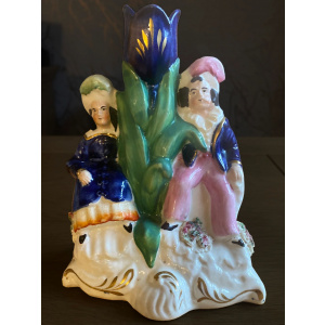 English Staffordshire spill vase circa 1850-60