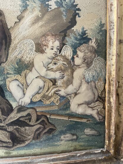 18th Century Saint Francis of Paola with Cherubs - Image 8