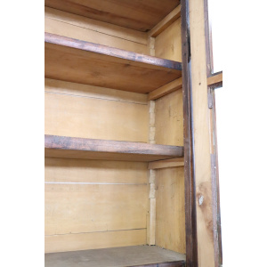 19th Century Poplar Wood Bookcase