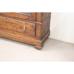 19th Century Poplar Wood Bookcase