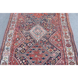 Middle Eastern Shiraz Rug, 1950s