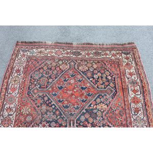 Middle Eastern Shiraz Rug, 1950s