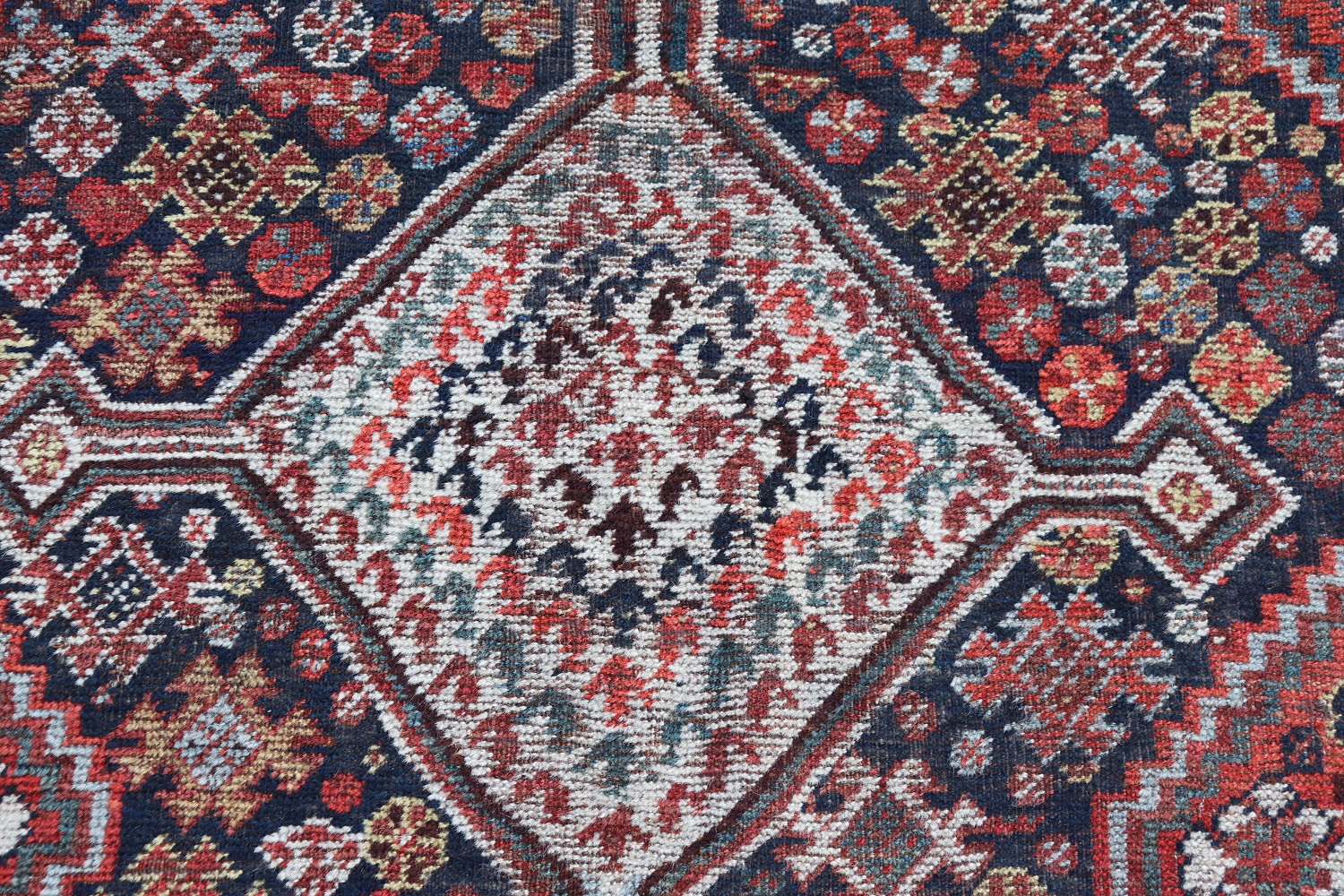 Middle Eastern Shiraz Rug, 1950s