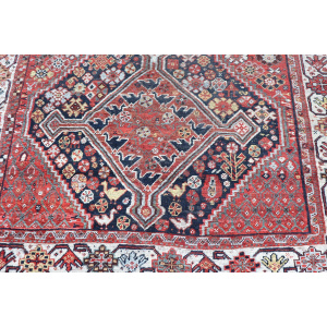 Middle Eastern Shiraz Rug, 1950s