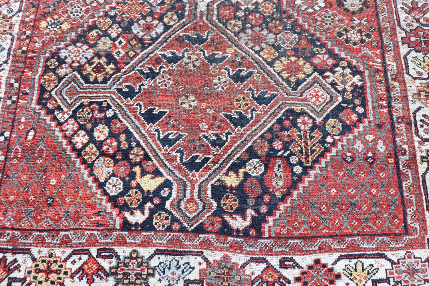 Middle Eastern Shiraz Rug, 1950s