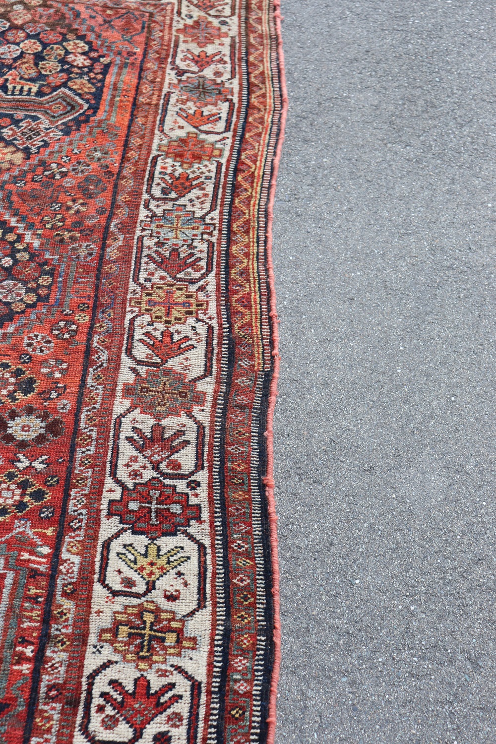 Middle Eastern Shiraz Rug, 1950s