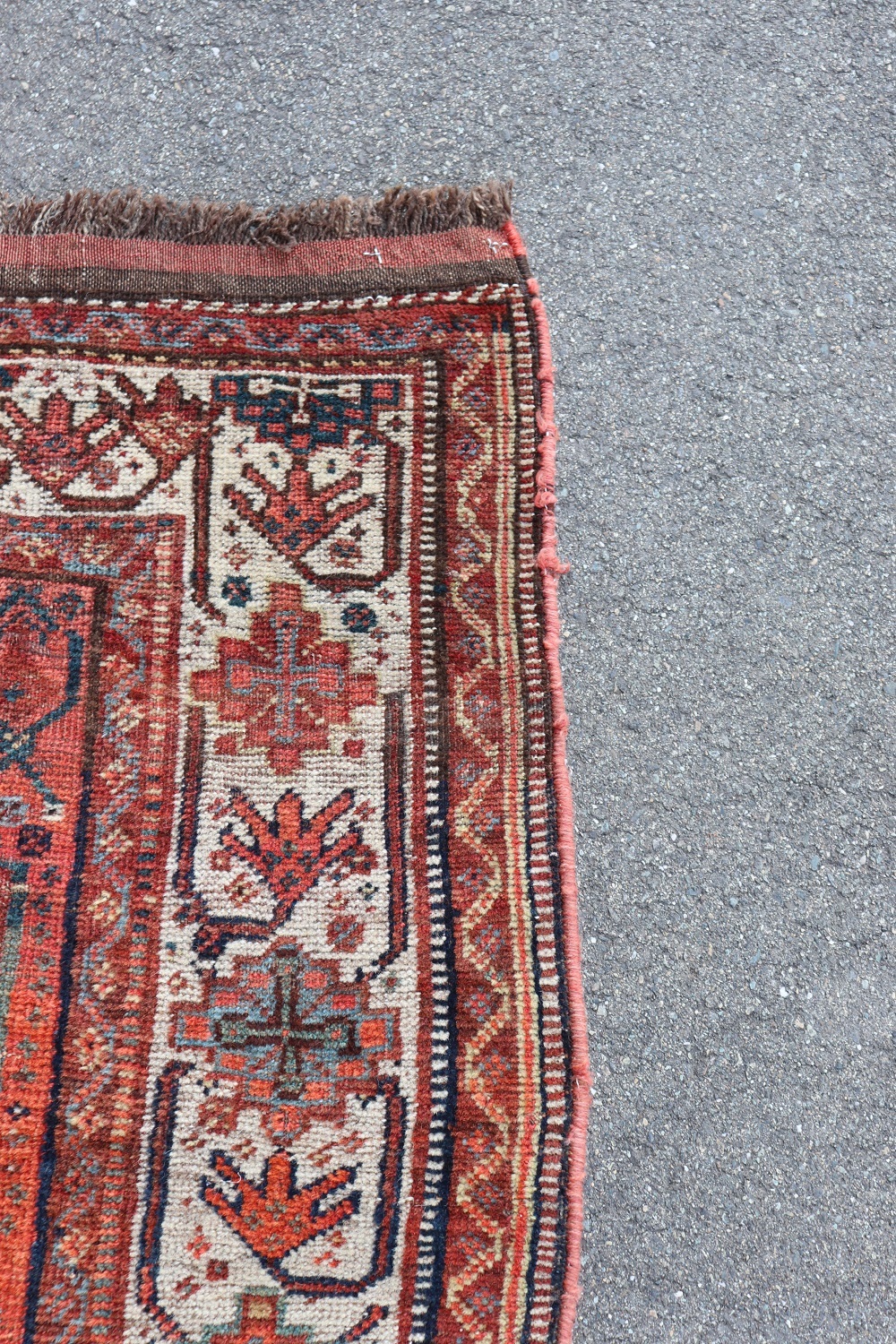 Middle Eastern Shiraz Rug, 1950s
