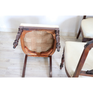 19th Century English Dining Chairs, Set of 6