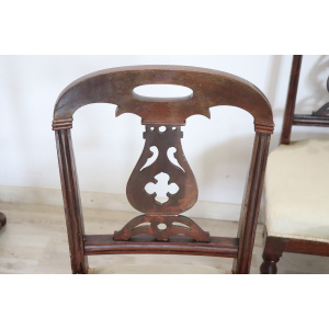 19th Century English Dining Chairs, Set of 6