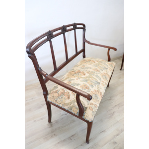 Art Nouveau Living Room Set, Set of 5