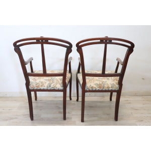 Art Nouveau Living Room Set, Set of 5