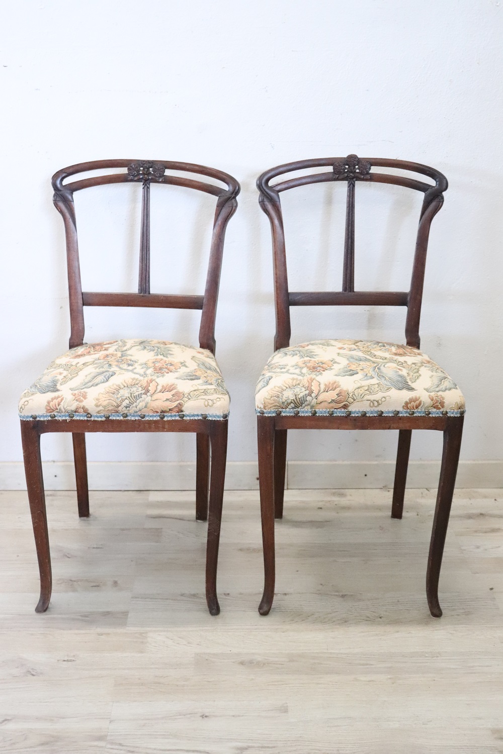Art Nouveau Living Room Set, Set of 5