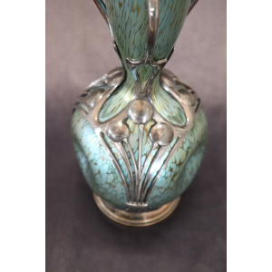 Art Nouveau Vase by Moritz Hacker and Johann Loetz Witwe, 1900s