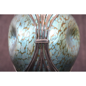 Art Nouveau Vase by Moritz Hacker and Johann Loetz Witwe, 1900s