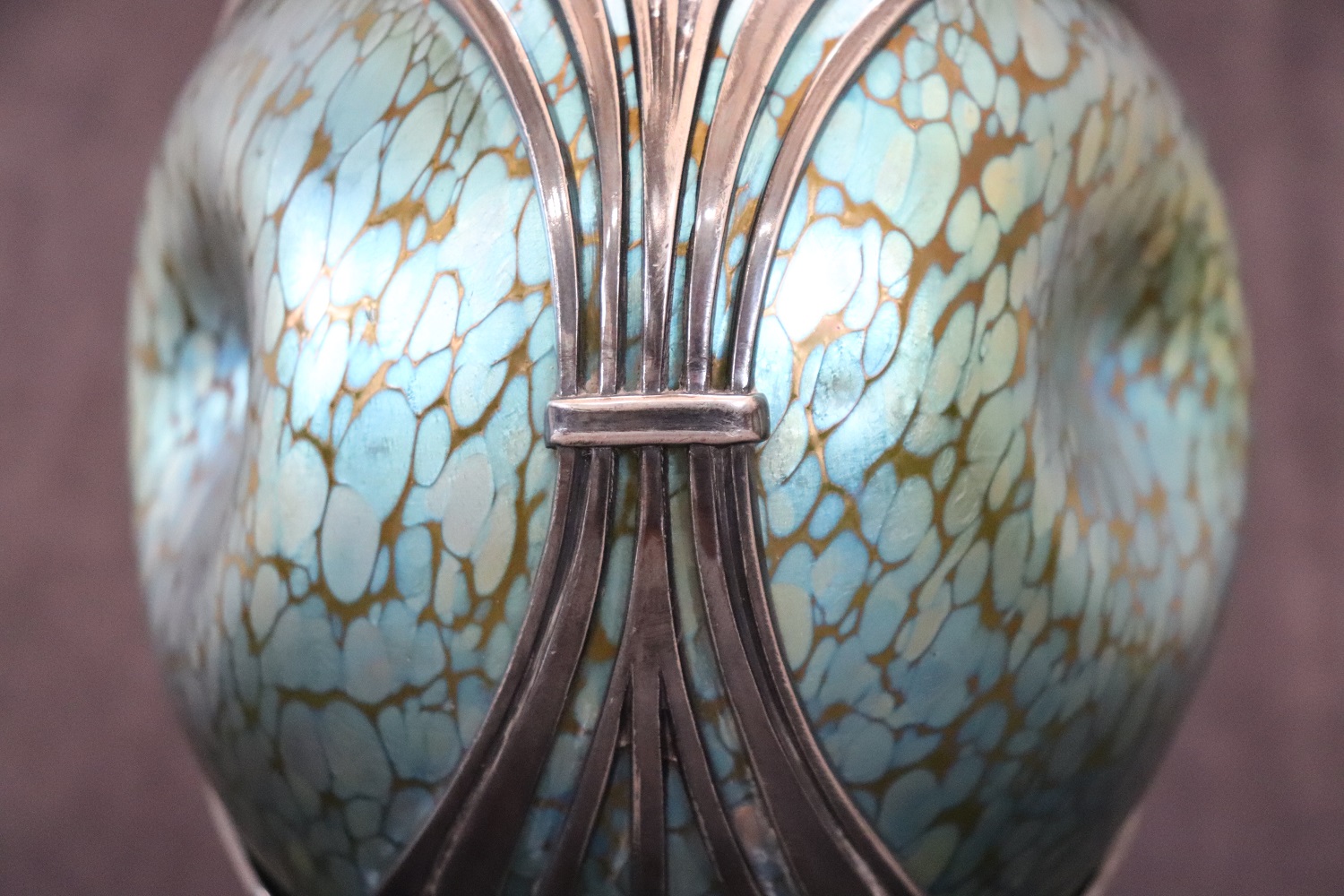 Art Nouveau Vase by Moritz Hacker and Johann Loetz Witwe, 1900s