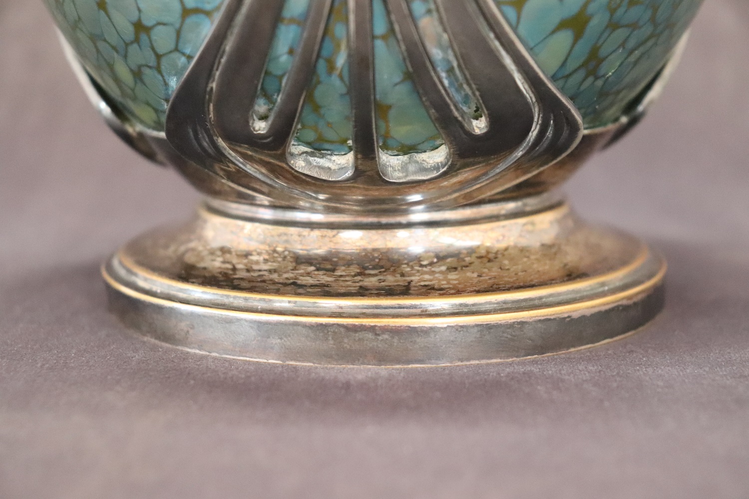 Art Nouveau Vase by Moritz Hacker and Johann Loetz Witwe, 1900s