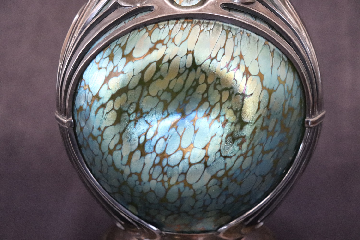Art Nouveau Vase by Moritz Hacker and Johann Loetz Witwe, 1900s