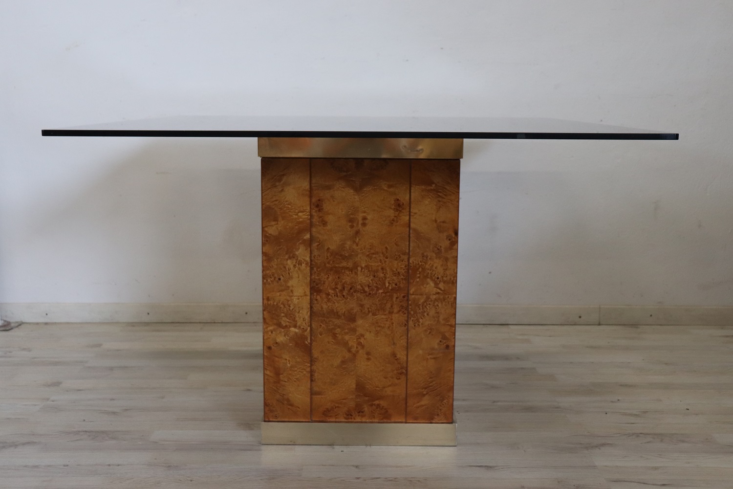 Dining Room Table attributed to Jean Claude Mahey for Roche Bobois, 1980s