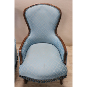 Early 20th Century Living Room Set, Set of 3