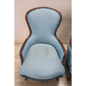 Early 20th Century Living Room Set, Set of 3