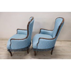 Early 20th Century Living Room Set, Set of 3