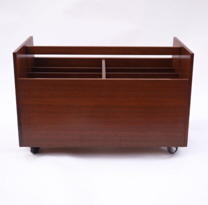 Teak Magazine Rack By Rolf Hesland For Bruksbo, 1960s - Image 4