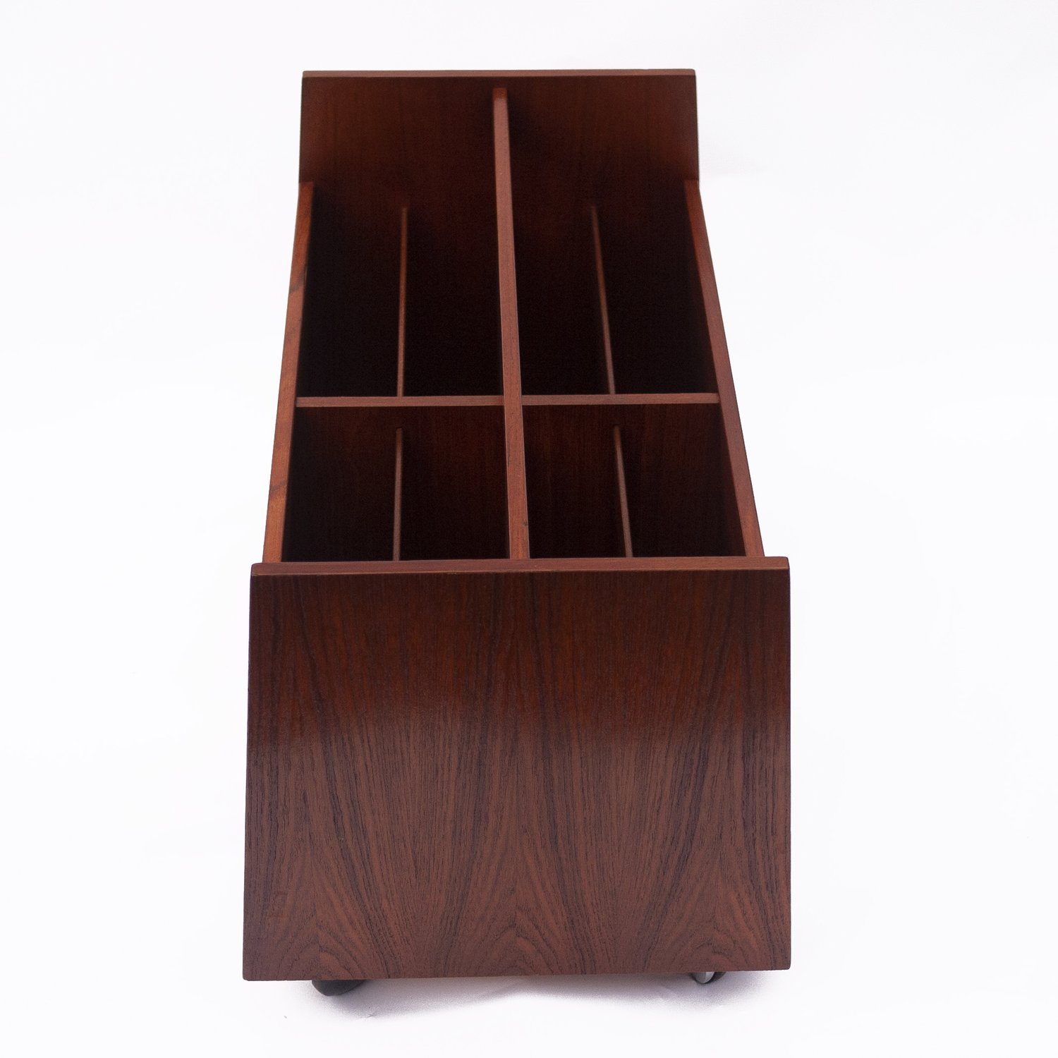 Teak Magazine Rack By Rolf Hesland For Bruksbo, 1960s