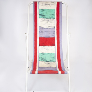 Vintage Italian Deck Chairs By Grand Soleil, 1980s, Set Of 4