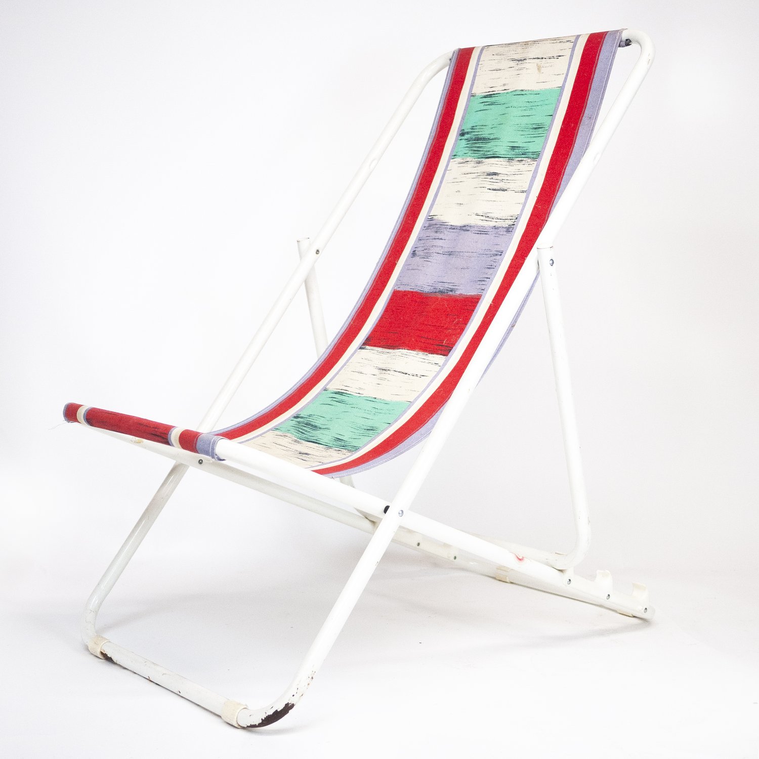 Vintage Italian Deck Chairs By Grand Soleil, 1980s, Set Of 4