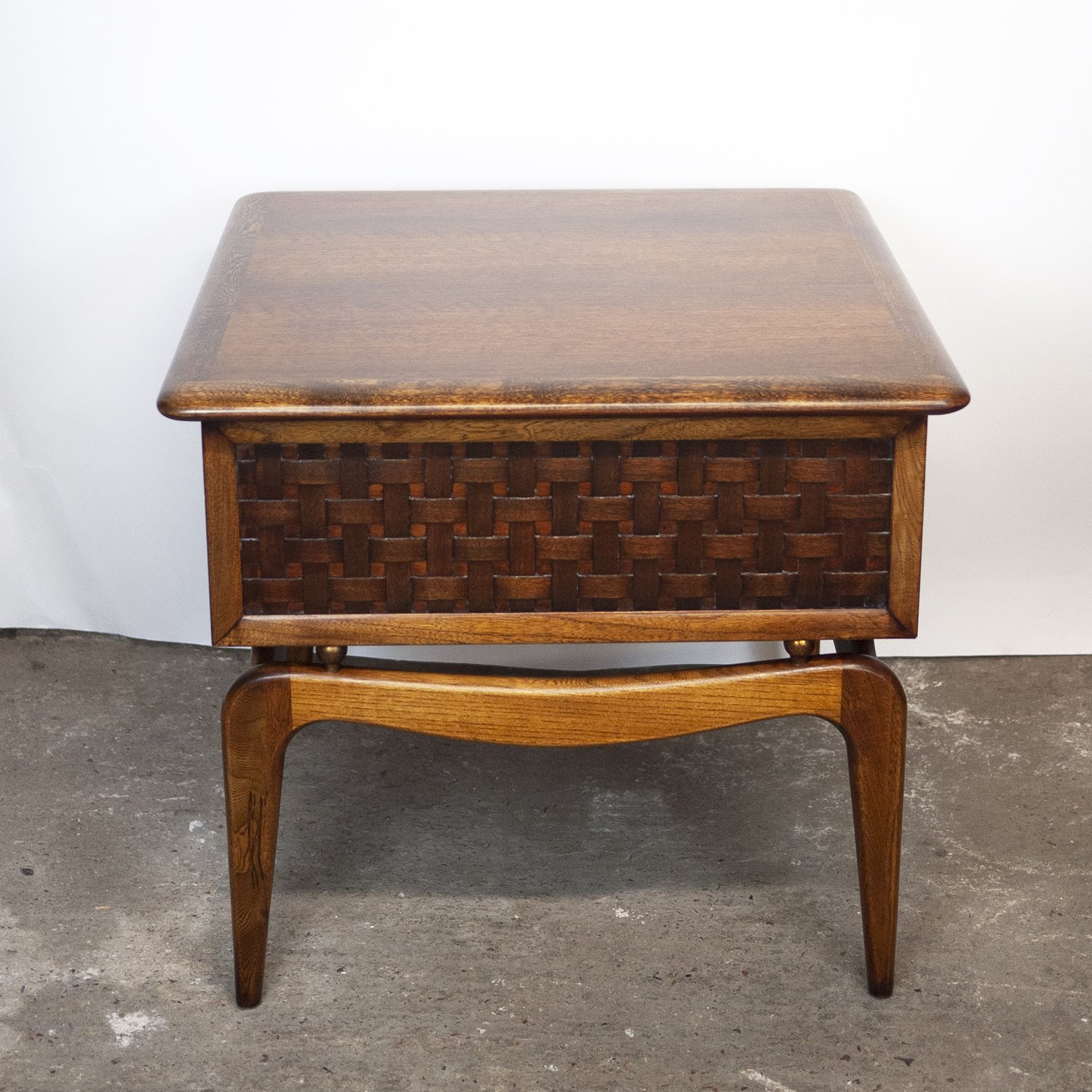 Walnut Perception Coffee Table by Lane, 1960s