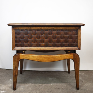 Walnut Perception Coffee Table by Lane, 1960s