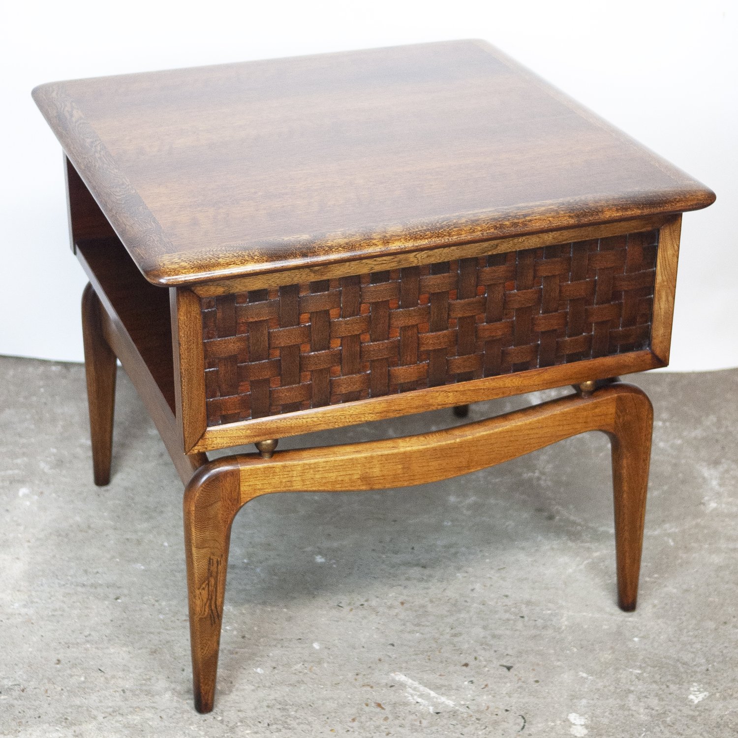 Walnut Perception Coffee Table by Lane, 1960s