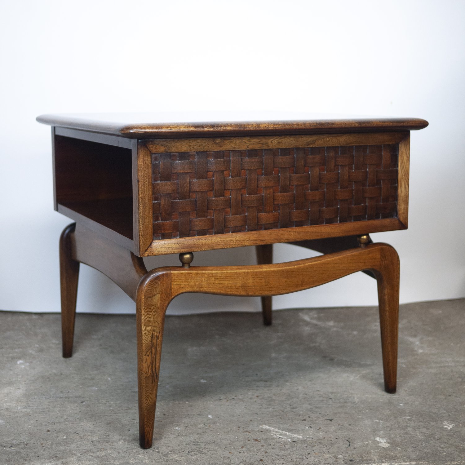Walnut Perception Coffee Table by Lane, 1960s