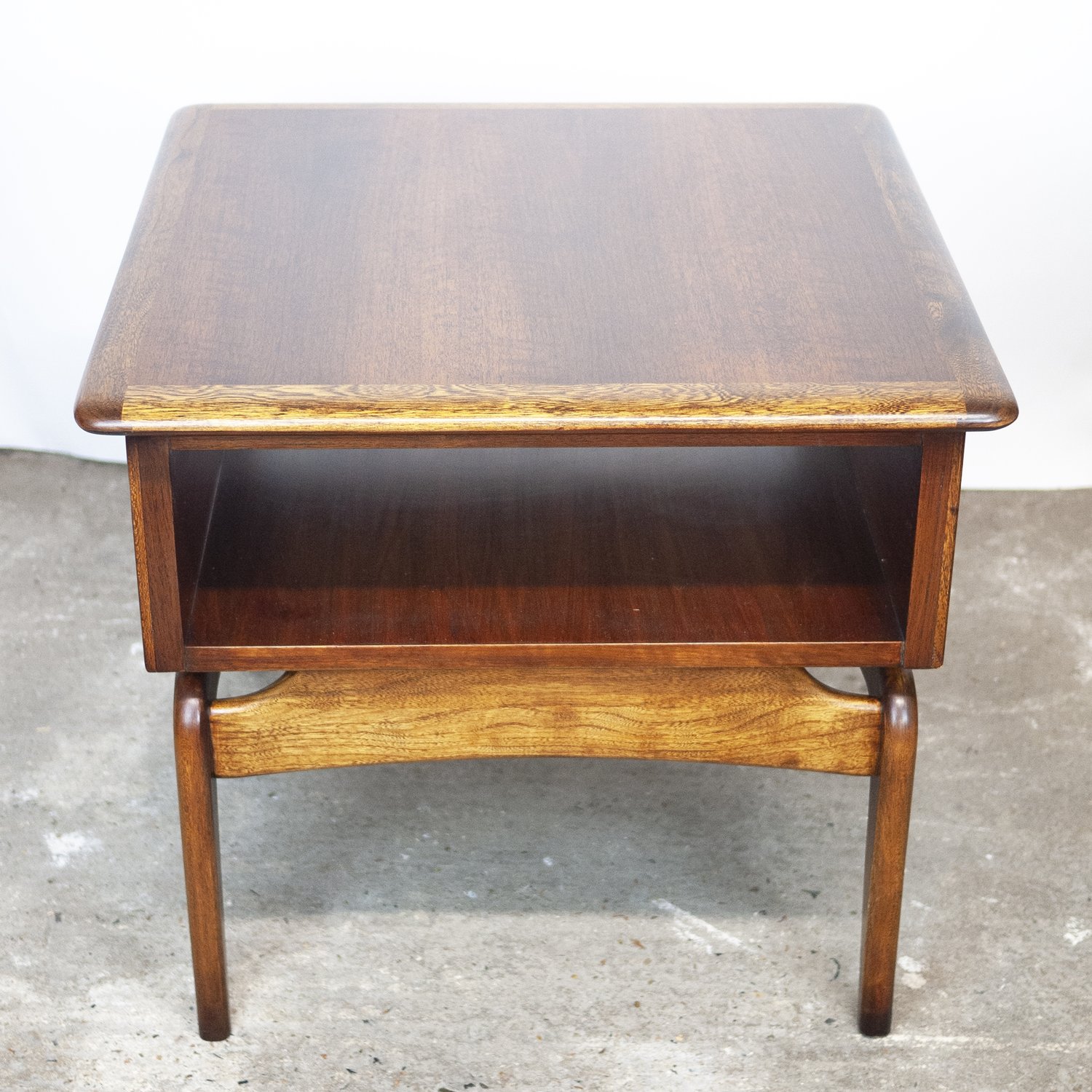 Walnut Perception Coffee Table by Lane, 1960s
