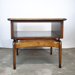 Walnut Perception Coffee Table by Lane, 1960s